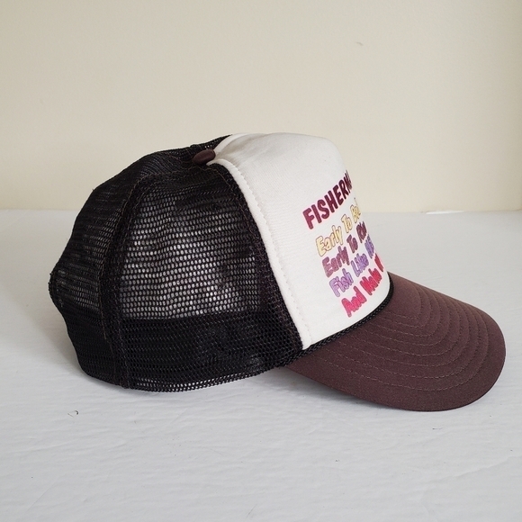 Vintage Fisherman's Code Snapback Hat Cap - Picture 2 of 7